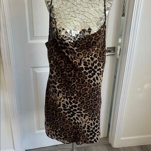 Superdown Animal Print Dress